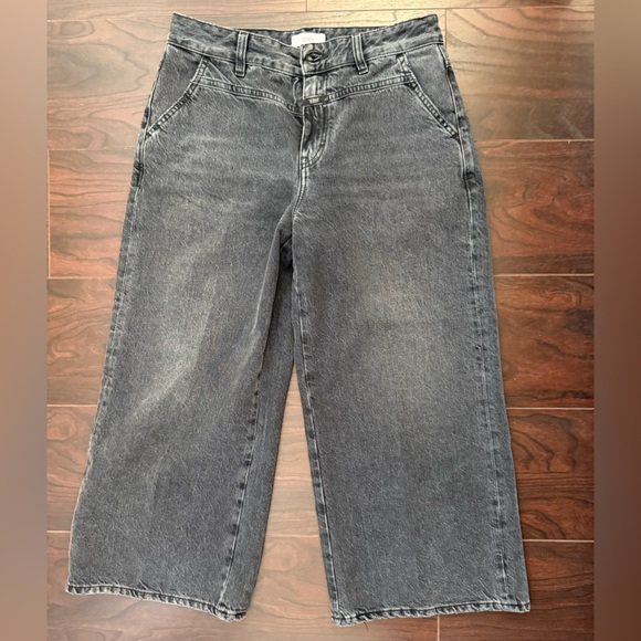 Closed x Free People Wide Leg Crop Jeans - Picture 2 of 11